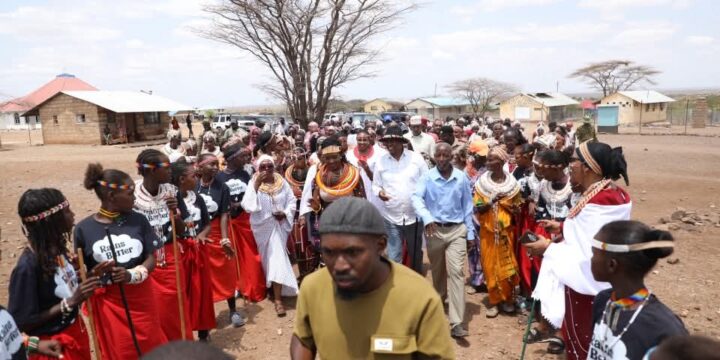 Visit of the cabinet secretary, ministry of dence to the rescue center